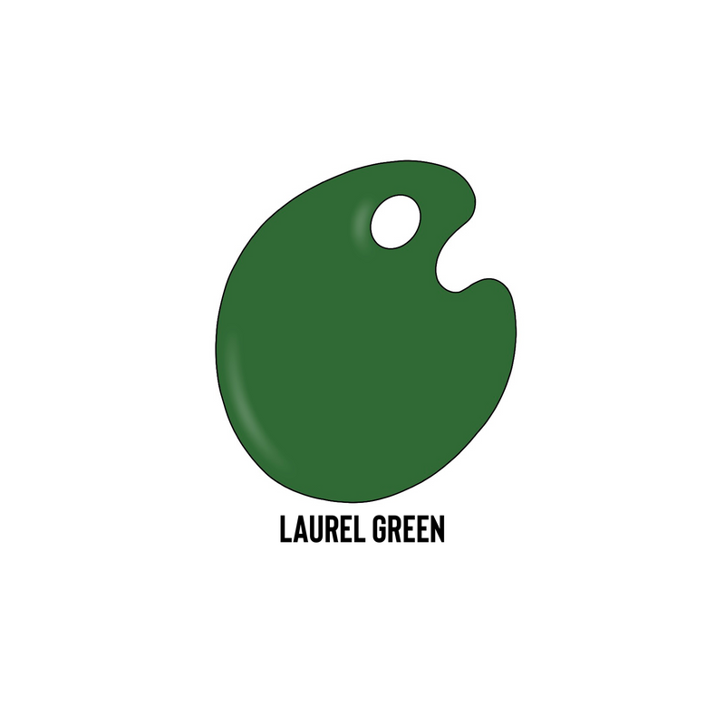 Laurel Green  - Colors for Earth Glass Enamel Paint