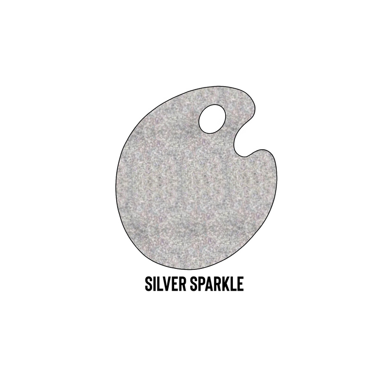 Silver Sparkle  - Colors for Earth Glass Enamel Paint