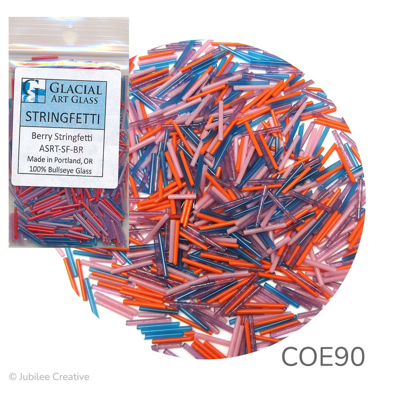 COE90 Fusible Stringfetti - Berry Mix