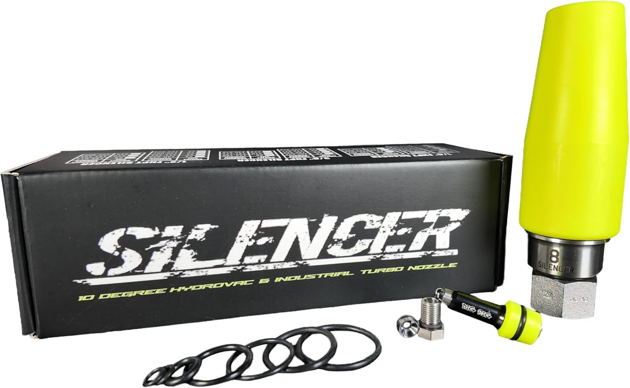 Dig Pig Silencer Hydrovac and Industrial Turbo Nozzle