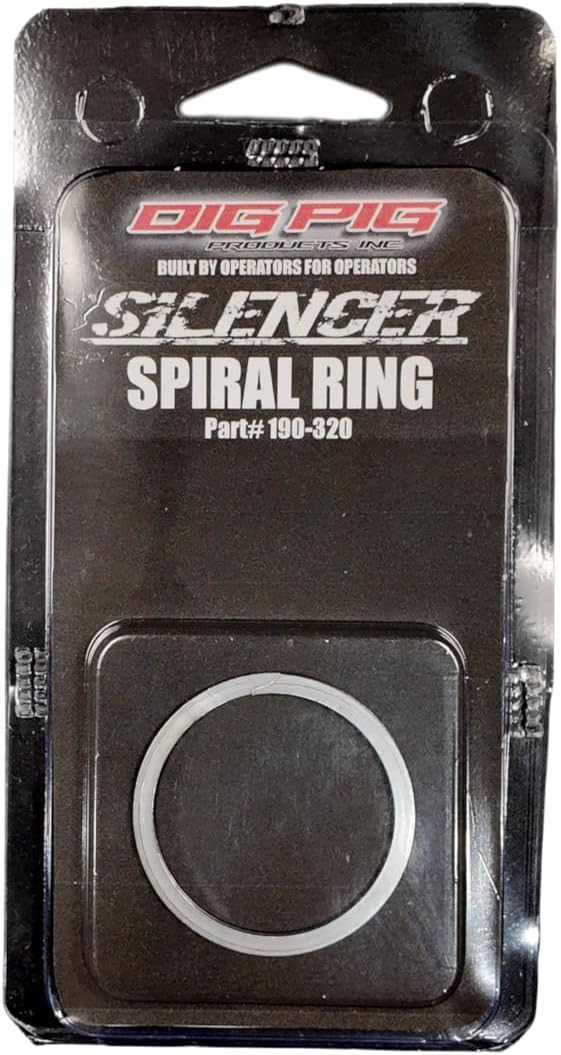 Dig Pig Replacement Spiral Ring for Silencer Nozzle Part # 190-320