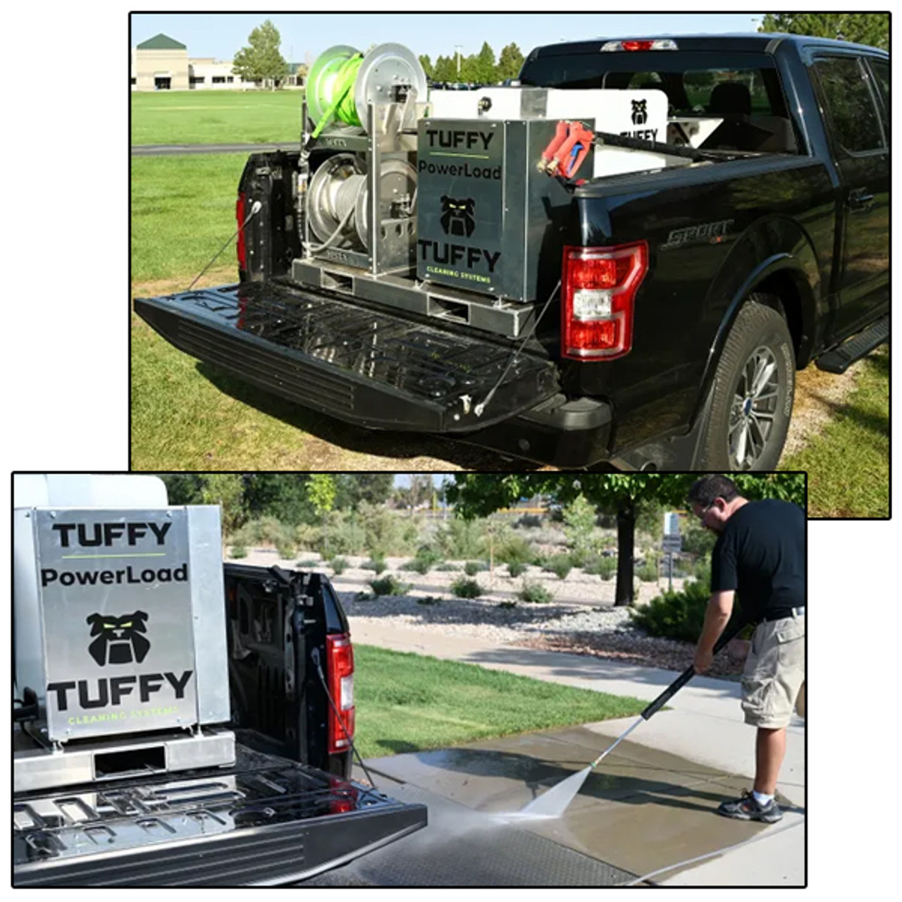 TUFFY - PowerLoad All Electric (Zero Emission) Battery Powered Industrial  Pressure Washer