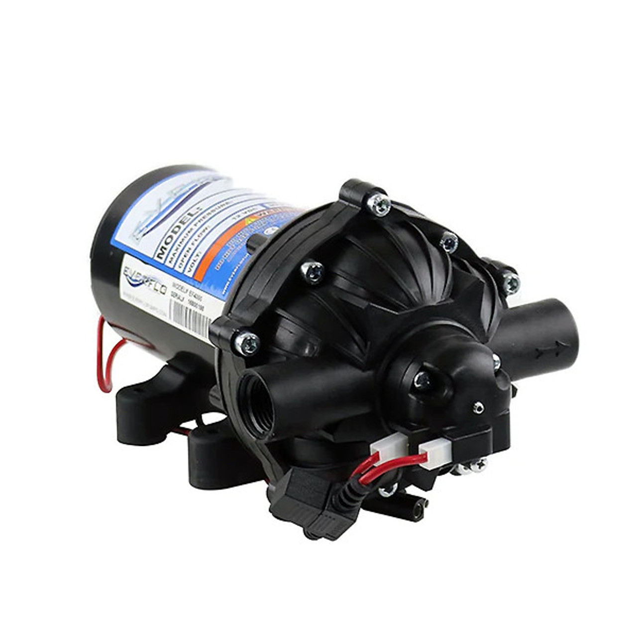 Everflo - EF5500 5.5 GPM @ 60 PSI 1/2" 12V DC Diaphragm Pump