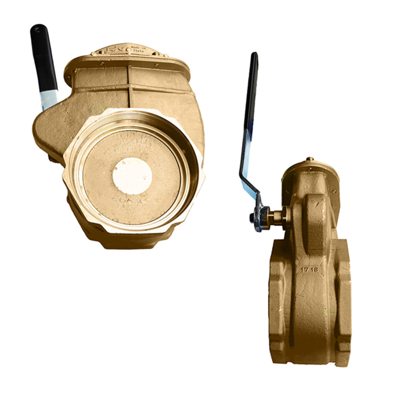 RIV - 4" Gate Lever Valve FPT X FPT