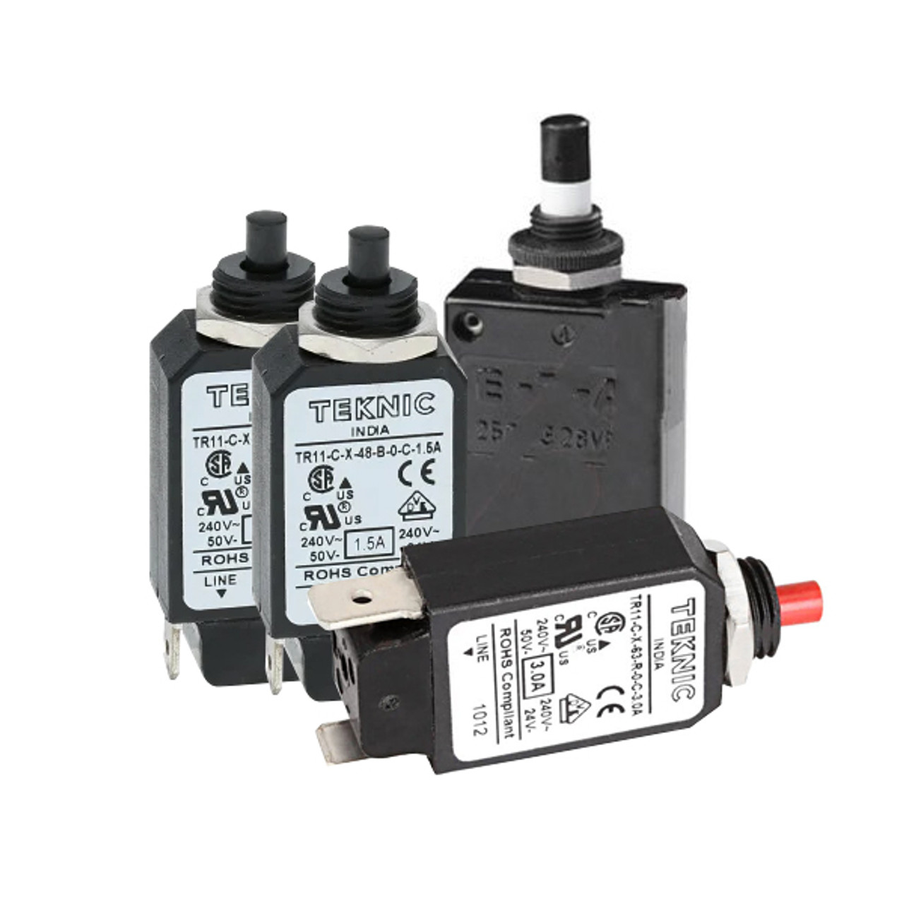 Teknic - Circuit Breakers (.5amp - 8amp)