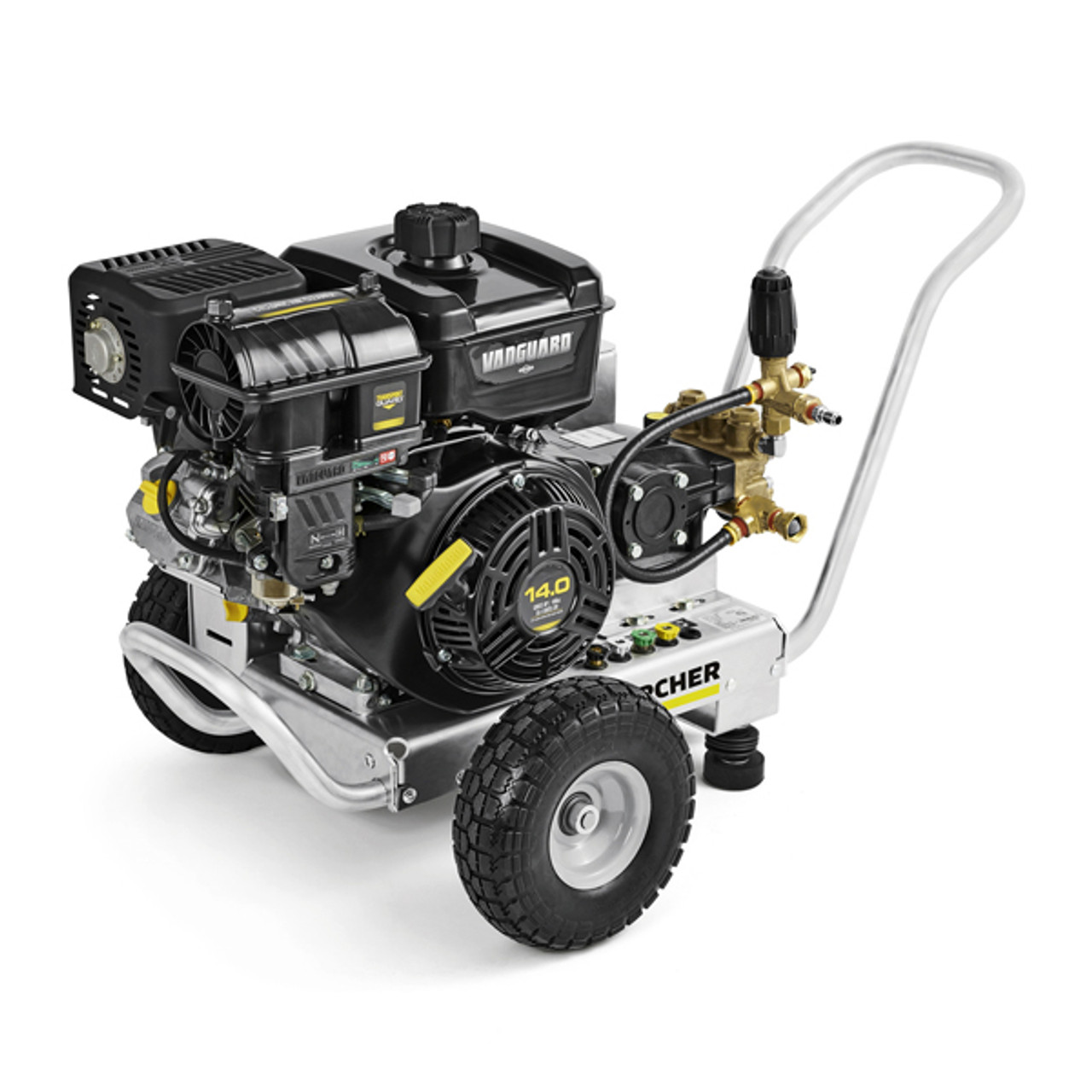 Karcher - 4.0 GPM 4000 PSI Belt Drive ES Vanguard 400 Engine Cold Water Pressure Washer