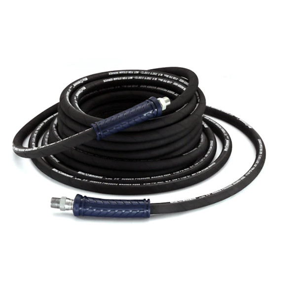 BluBird BluShield Aramid Braided 3/8" Rubber Pressure Washer Hose