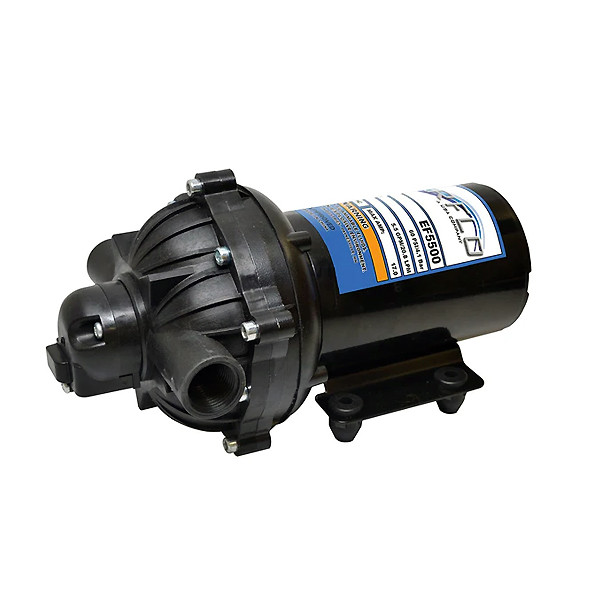 Everflo EF5500 5.5 GPM 60 PSI 1/2" 12V DC Diaphragm Pump