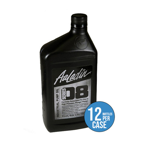 Aaladin - Series 08 Cleaning Systems Pressure Washer Pump Oil (12 Bottles)