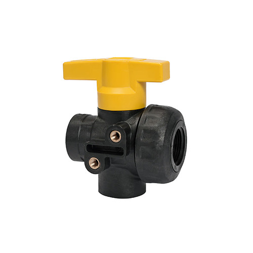 Karcher - 3/4" Poly 3-Way Ball Valve 150 PSI