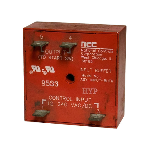 NCC ASY-INPUT-BUFR Time Delay Relay Universal Voltage Input Buffer, ASY Series