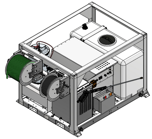 Tuffy - PowerLoad Electric Hot Water Tank Skid