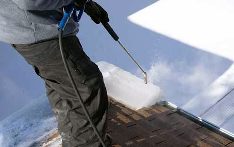 Pressure Washers, Steamers & Damage to a Roof