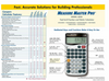 Calculated Ind. Measure Master Pro Calculator 4020