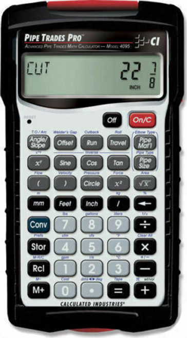 Calculated Industries Pipe Trades Pro Calculator 4095