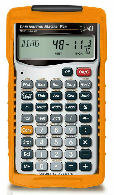 Calculated Construction Master Pro Calculator 4065