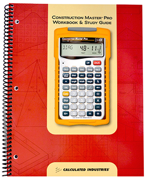 Construction Master Pro Workbook and Study Guide