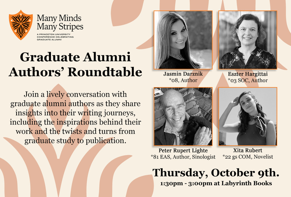 “Many Minds, Many Stripes”: A Princeton Graduate Alumni Author Roundtable