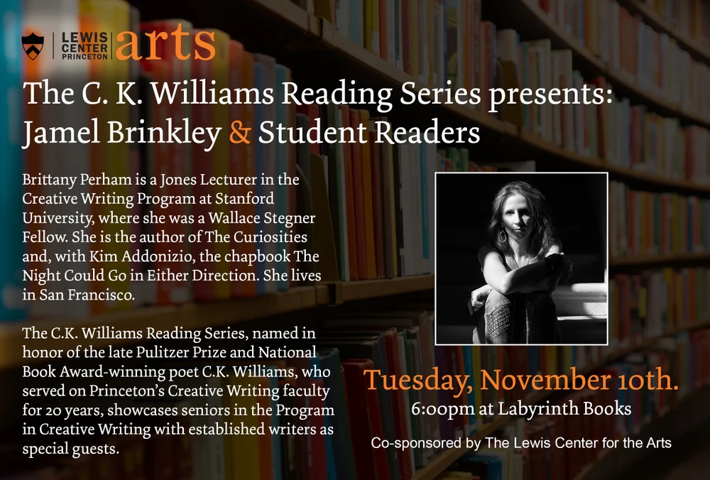 C.K. Williams Reading by Brittany Perham and Creative Writing Seniors