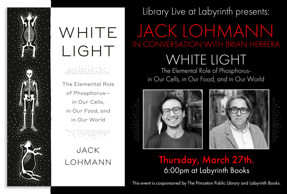 Library Live at Labyrinth Presents Jack Lohmann in conversation with Brian Eugenio Herrera
