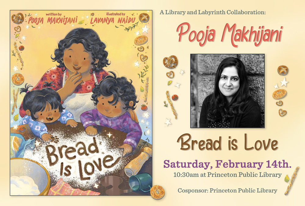 Special Storytime with Pooja Makhijani – A Library & Labyrinth Collaboration
