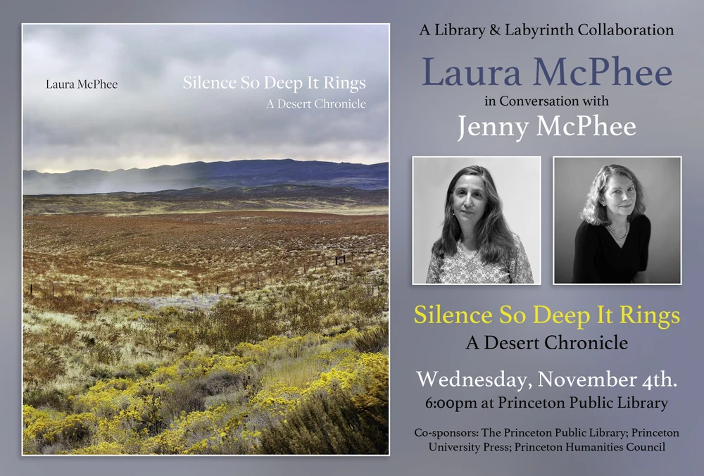 Laura McPhee with Jenny McPhee: "Silence So Deep It Rings" - A Library & Labyrinth Collaboration