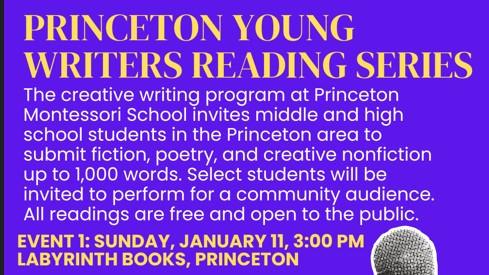 Princeton Young Writers Reading Series