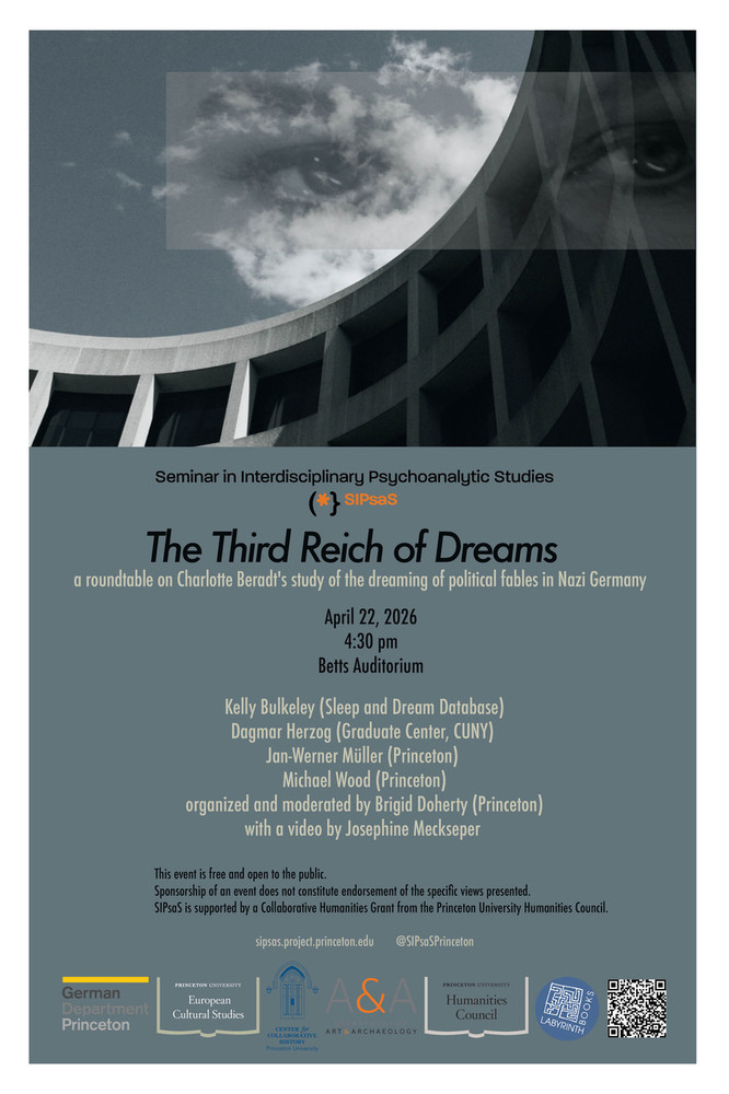 “The Third Reich of Dreams”: A roundtable on Charlotte Beradt’s study of the dreaming of political fables in Nazi Germany