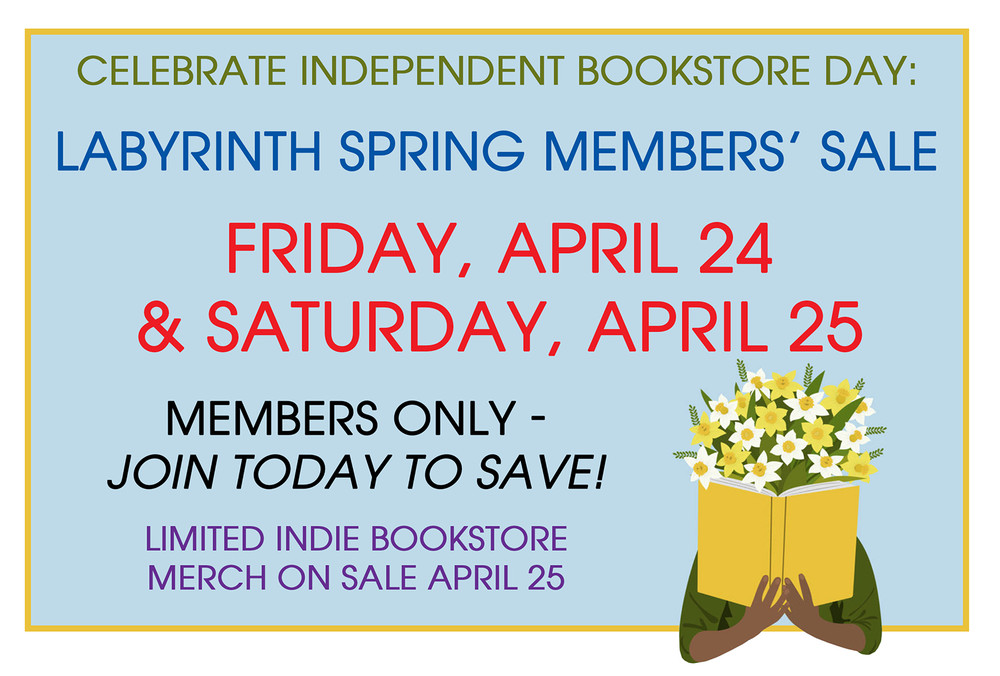 Spring Members' Sale & Independent Bookstore Day