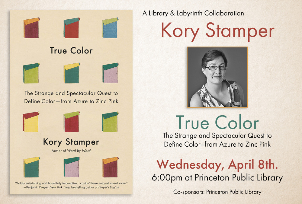 Kory Stamper "True Color"–A Library & Labyrinth Collaboration