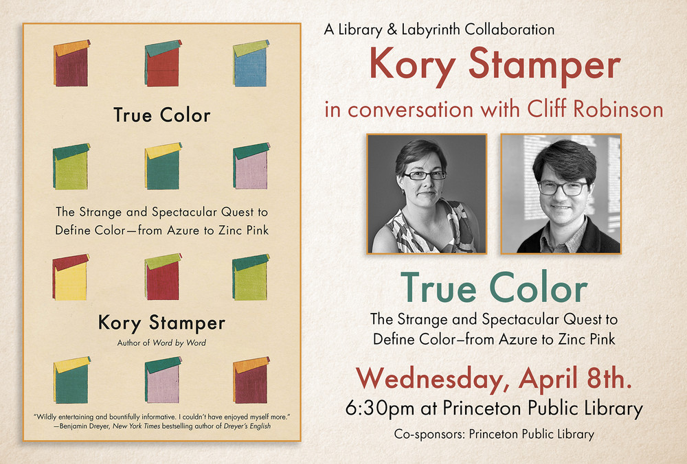 Kory Stamper "True Color"–A Library & Labyrinth Collaboration