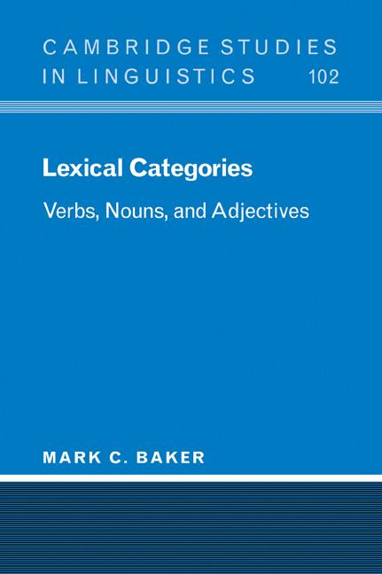 Lexical Categories - Labyrinth Books