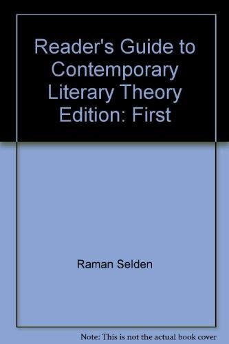 A Reader's Guide to Contemporary Literary Theory - Labyrinth Books