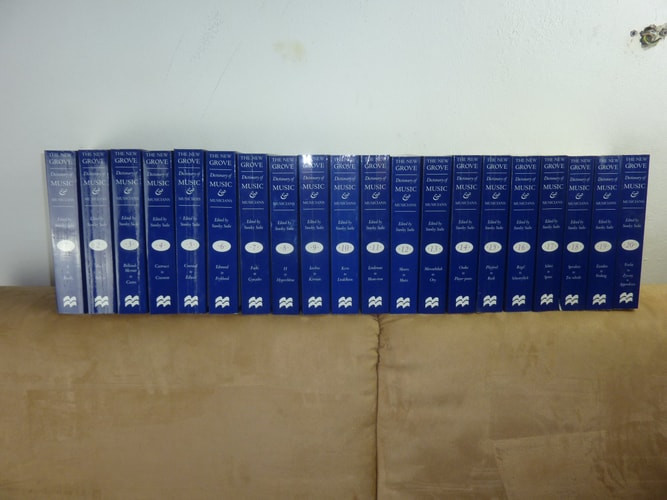 The New Grove Dictionary of Music and Musicians | | 9780333608005