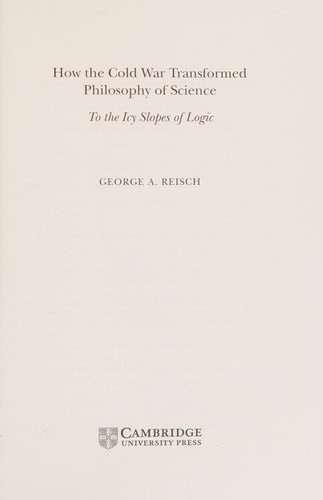 How the Cold War Transformed Philosophy of Science - Labyrinth Books