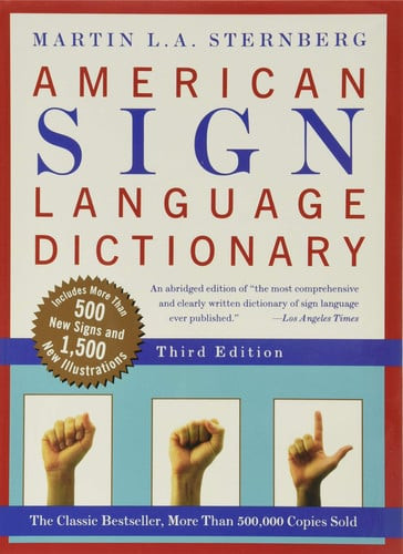 American Sign Language Dictionary-Flexi - Labyrinth Books