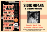 The C.K. Williams Reading Series Presents Sidik Fofana and Student Readers