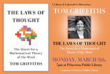 Tom Griffiths in conversation with Adam Elga: "The Laws of Thought: The Quest for a Mathematical Theory of the Mind"--A Library & Labyrinth Collaboration