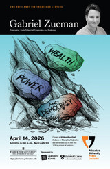 Princeton Public Lectures present Gabriel Zucman: “Wealth, Power, and Democracy”