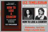 Ece Temelkuran in Conversation with Razia Iqbal