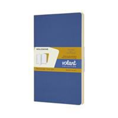 Volant, Large, Ruled, Forget-Me-Not Blue/Amber Yellow (5 x 8.25) Volant, Large, Ruled, Forget-Me-Not Blue/Amber Yellow (5 x 8.25)