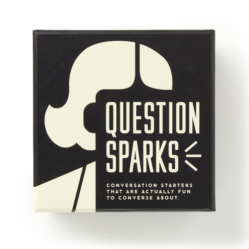 Brass Monkey - Question Sparks - Social Party Game With 200+ Unique And Entertaining Conversation Starter Cards