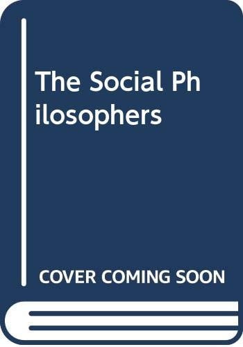 The Social Philosophers
