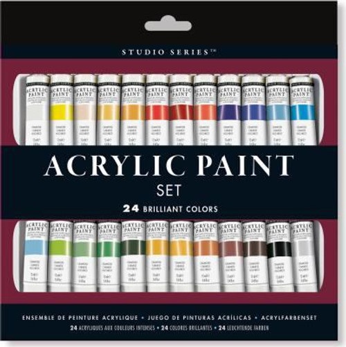 Studio Series Acrylic Paint Set (24 colors) Studio Series Acrylic Paint Set (24 colors)