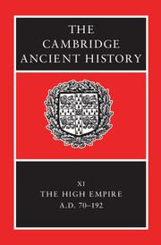 The High Empire, A. D. 70-192