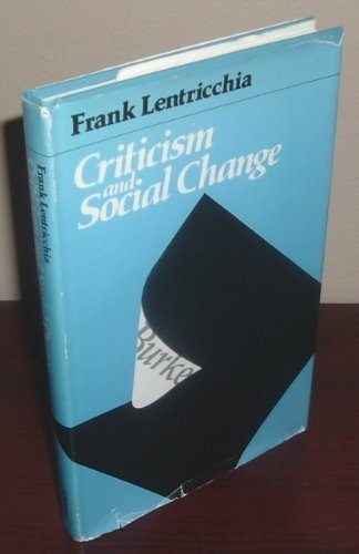 Criticism and Social Change | | 9780226471990