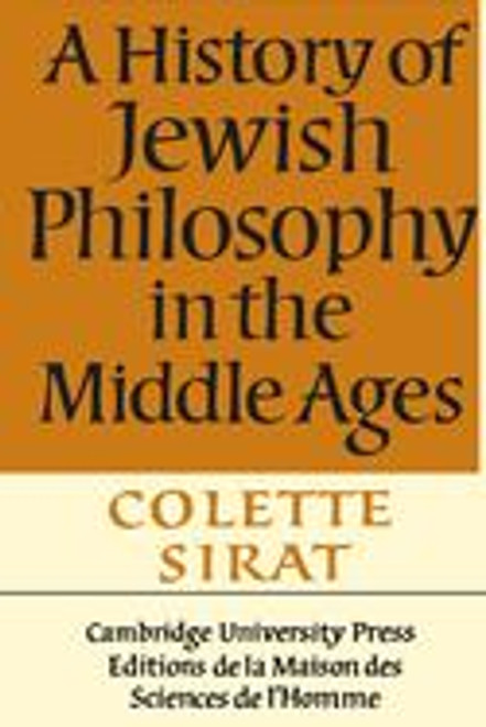 A History of Jewish Philosophy in the Middle Ages