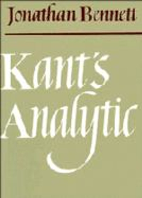Kant's Analytic