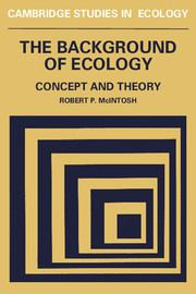 The Background of Ecology
