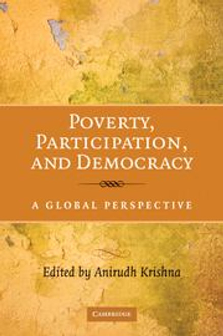Poverty, Participation, and Democracy Poverty, Participation, and Democracy